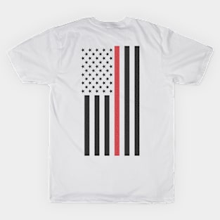 Firefighter Thin Red Line T-Shirt